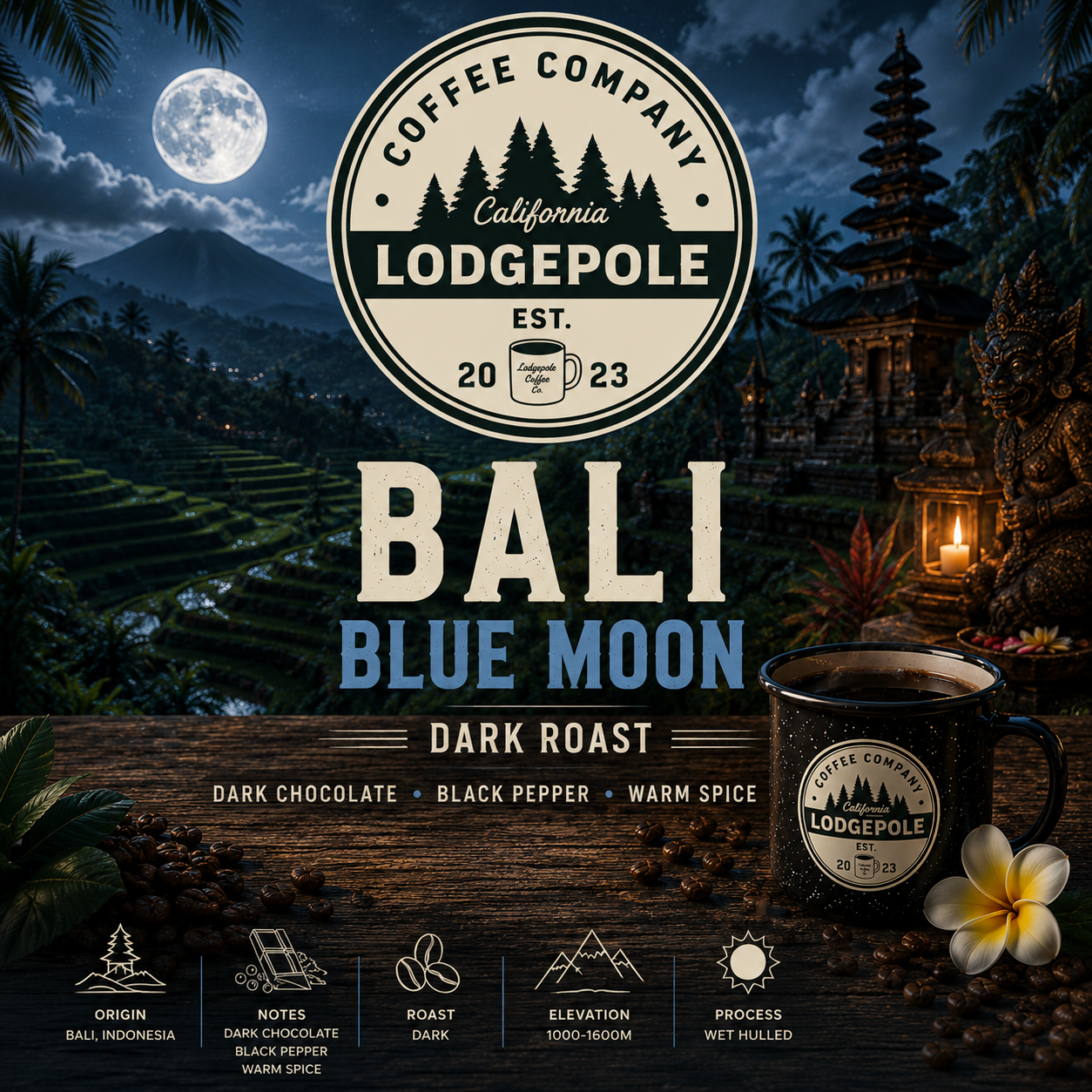 Bali Blue Moon